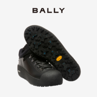BALLY 巴利 男士黑色皮革雪地靴6301510