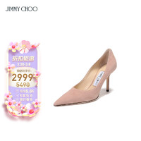 JIMMY CHOO 女士尖头高跟鞋芭蕾粉色 LOVE 85 BWJ 247 BALLET PINK 37.5