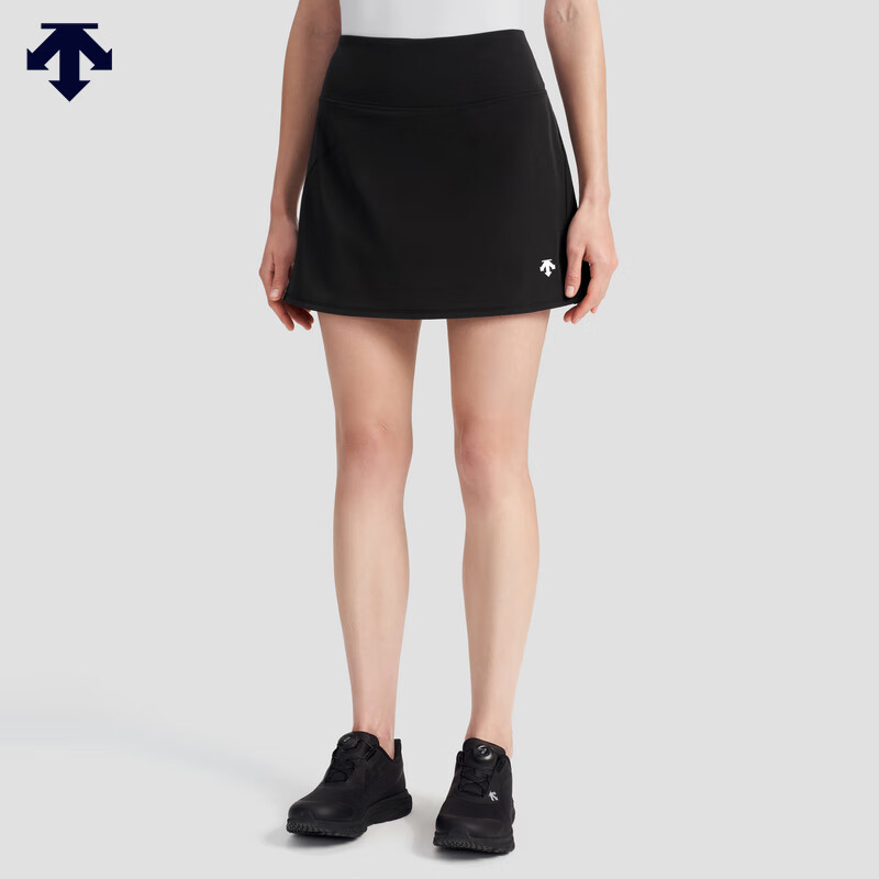 DESCENTE迪桑特WOMEN’S TRAINING系列女士梭织裙夏季新品 BK-BLACK S(160/62A)