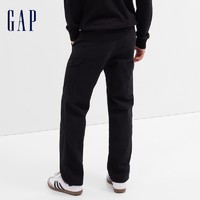 Gap 盖璞 男装春秋美式复古宽松直筒裤高级时尚休闲工装裤长裤745030