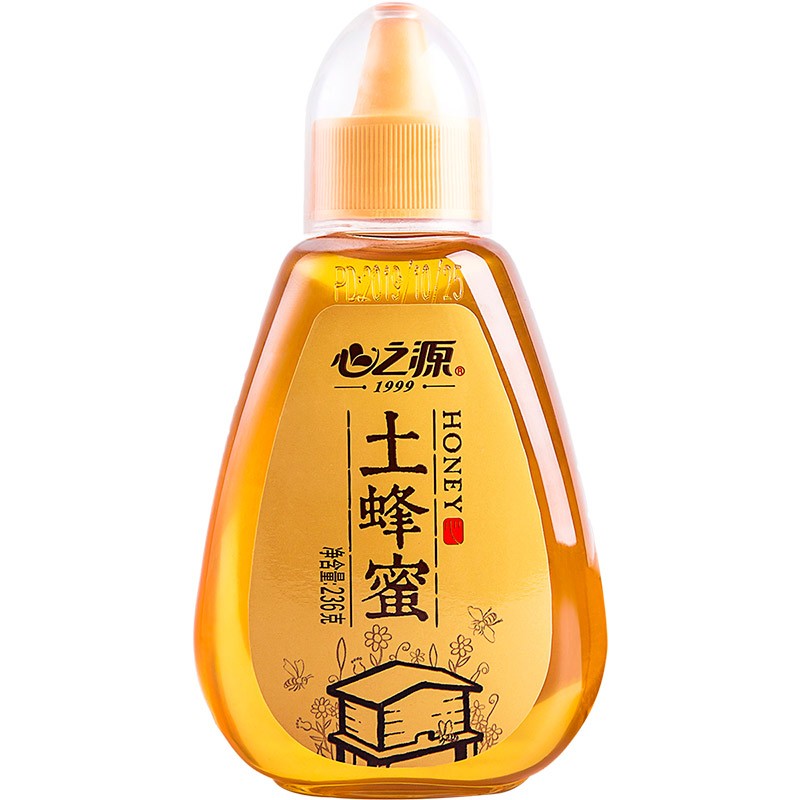 心之源 土蜂蜜 纯正 天然 农家自产 土蜂蜜236g