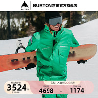 BURTON伯顿23-24雪季新品男士DAYBEACON 3L滑雪服保暖透气240071 24007100300 XS