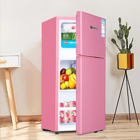 香雪海 冰箱双门 租房办公家用节能省电低噪小冰箱