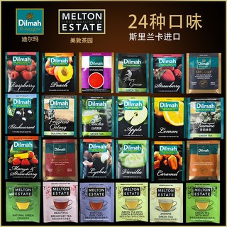 Dilmah 迪尔玛 美敦茶园水果茶锡兰红绿茶24口味共24个独立茶包组合体验装
