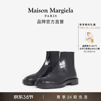 Maison Margiela马吉拉Tabi分趾切尔西靴烟筒靴男士4cm24新品 H8396黑色 39