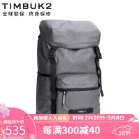 TIMBUK2 天霸 美国旧金山水泥色/绿色Launch背包时尚双肩街头时尚出行 TKB8532-3-6071  岩石灰