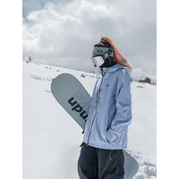 NANDN 南恩 3L滑雪服女滑雪衣單板雙板防水滑雪外套2023美式男款雪服