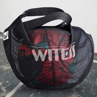 WITESS 威特斯 篮球包单肩斜挎训练运动背包篮球袋网袋学生儿童排球足球包