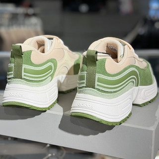 adidas 阿迪达斯 能量碗」厚底老爹鞋女阿迪达斯官方轻运动 卡其色/橄榄绿/灰绿色 37