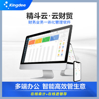 Kingdee 金蝶 精斗云云財貿記賬財務軟件進銷存ERP銷售采購倉庫管理系統