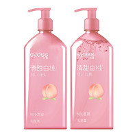 syoss 丝蕴 桃沁盈润洗护发套装 洗680ml+润680ml