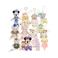 Disney 迪士尼 東京迪士尼多系列星黛露貝兒達菲掛件玩偶周年鑰匙扣包掛