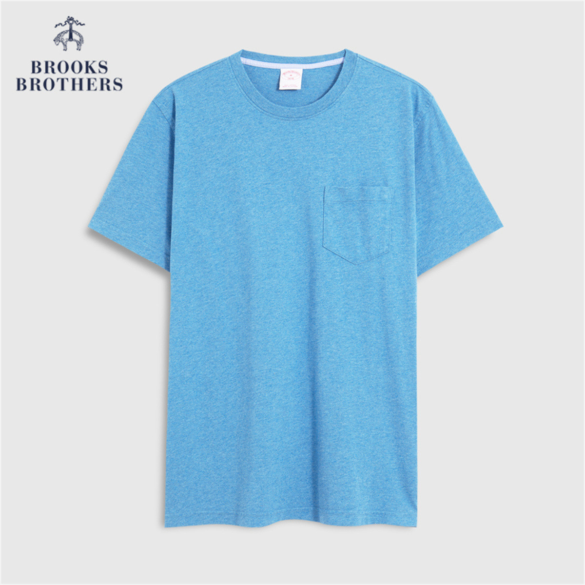 Brooks Brothers 男士纯棉圆领短袖T恤 1000090898