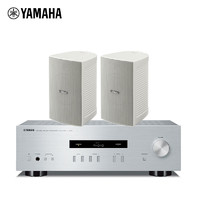 雅马哈（YAMAHA）A-S201+NS-AW294 音响音箱 壁挂会议音响套装 HIFI功放套装 音箱白色