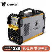 DEKO 代高 手工焊氩弧焊机两用小型220V不锈钢便携式电焊机工业级TIG焊机 标配