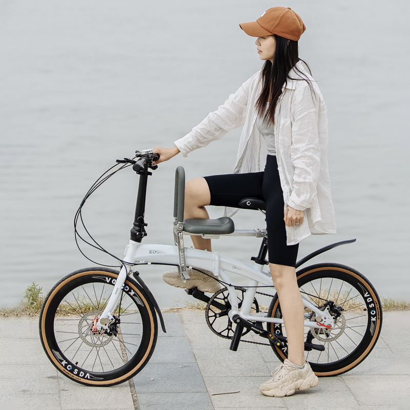 KOSDA 22寸铝合金变速成人城市超轻便携单车通勤公路车折叠自行车