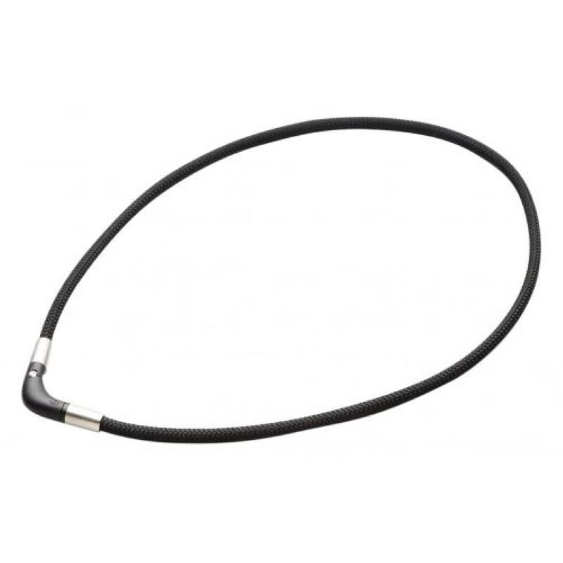 法藤（Phiten）【】法藤 项链 RAKUWA 磁钛项圈 小v项链 黑色 45cm