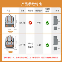 Cwatcun 香港品牌單反雙肩相機包防水微單適用于尼康佳能索尼戶外攝影包