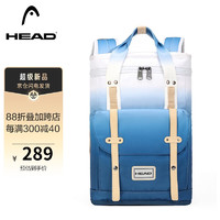 海德（HEAD）Citywalk系列双肩包15.6英寸电脑包学生旅行男背包 蓝色渐变