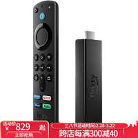 amazon 亚马逊 Fire TV Stick 4K Max高清流媒体设备 2+8GB 网络盒子