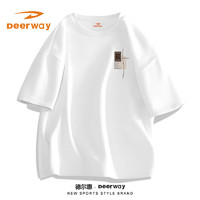 Deerway 德尔惠 男士防晒冰丝短袖t恤 UPF50+