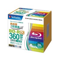 Verbatim 威宝 蓝光BD-R DL一次性刻录盘50GB可打印封面20