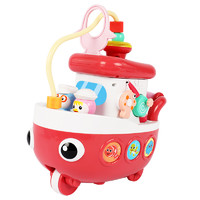 Baoli 宝丽 玩具音乐爬行学步小船婴儿学爬引导一周岁宝宝玩具儿童0-3岁