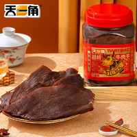 天一角牛肉干温州湖岭特产 风干手撕黄牛肉休闲小吃零食350g 香辣味 【精品】香辣味★辣味过瘾★ 350g