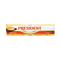 88VIP：PRÉSIDENT 总统 President）法国进口发酵黄油卷淡味250g烘焙原料二份起购
