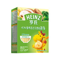 Heinz 亨氏 優加營養面條西蘭花香菇252g蔬菜線面無添加食鹽寶寶面條