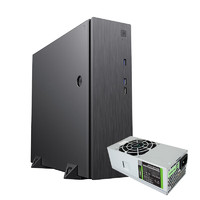 游戏帝国（GAMEMAX）商祺S3台式电脑小机箱电源套装/可/matx/itx/USB3.0/配275W/配风扇/EMI信创 商祺S3|12.3L|容量更大