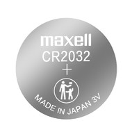 maxell 麥克賽爾 紐扣電池CR2032/CR2025/CR2016電子秤電池汽車鑰匙電池電子