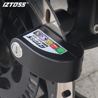 IZTOSS 智能可控碟刹锁摩托车防盗锁电动电瓶车山地车锁便携式锁