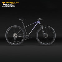 瑞豹ROCKCRUSHER EVO山地自行车成人自行车自行车山地车 露碳透明紫蓝SX套件 S