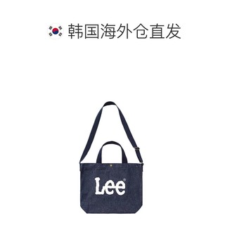 Lee 韩国直邮lee 大Logo帆布包BG03简约时尚手提包斜挎包男女同款