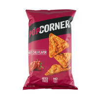 88VIP：POPCORNERS 哔啵脆 赵露思推荐Popcorners甜辣椒味玉米脆片142g进口膨化零食爆米花