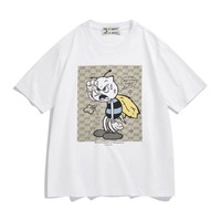 太平鳥男裝 蜜蜂上衣短袖T恤 B1DAC251381