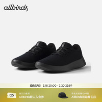Allbirds Wool Runner 2 春羊毛休闲鞋第2代透气男女运动鞋 自然黑（黑底） 45.5 男码（偏大）