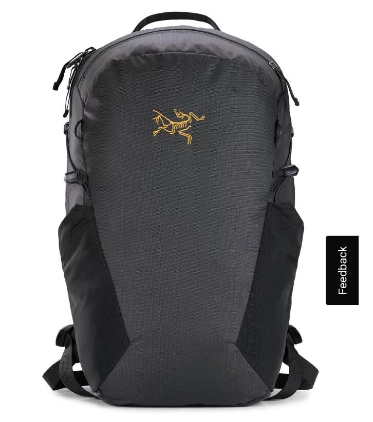 始祖鸟（ARC’TERYX）船长家卿枫优选加拿大始祖鸟MANTIS 16L20L26L30L双肩背包 加现/999BLK黑色金标16L