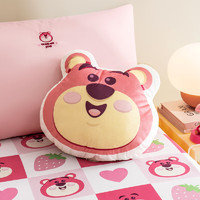 迪士尼（Disney）抱枕头儿童成人居家沙发办公室床头车载靠枕草莓熊55*36.8cm 【爆款异形枕】草莓熊42*39.5cm
