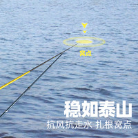 Yuzhiyuan 渔之源 钓鱼炮台支架鱼竿架大物鱼竿支架钓箱台钓地插碳素架杆手竿
