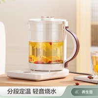 DESLON 德世朗 1.6L大容量可视电热水壶办公室养生壶多功能全自动家用煮茶器