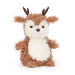 jELLYCAT 邦尼兔 圣诞小驯鹿 毛绒玩具儿童安抚公仔玩偶 小驯鹿 H18*W10cm
