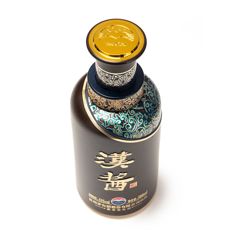 MOUTAI 茅台 贵州茅台51度500ML茅台汉酱酒（3.0）酱香型白酒