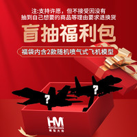 HOBBYMASTER 新手福利超值福袋战斗机飞机模型航模摆件款式随机