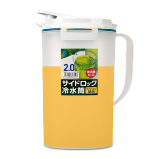 ASVEL 阿司倍鹭 日本进口ASVEL大容量冷水壶 可泡茶壶带盖凉开水壶果汁壶冷热皆可