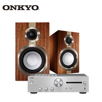 ONKYO 安桥 TX-NR696+尊宝S807 功放机 5.1声道家庭影院套装 4K杜比全景声 DTS:X 蓝牙优化 THX认证 黑色