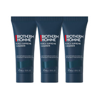 BIOTHERM 碧欧泉 男士新滋养细致平滑洁面乳40ml*3 蓝钻洁面 新版 旅行