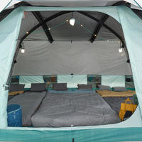 迪卡侬户外帐篷露营装备防水抗风防晒加厚六人家庭出游ODCT