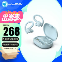 JLAB Go Air Sport真无线运动蓝牙耳机 挂耳式稳固设计EQ3音效美国 淡蓝色